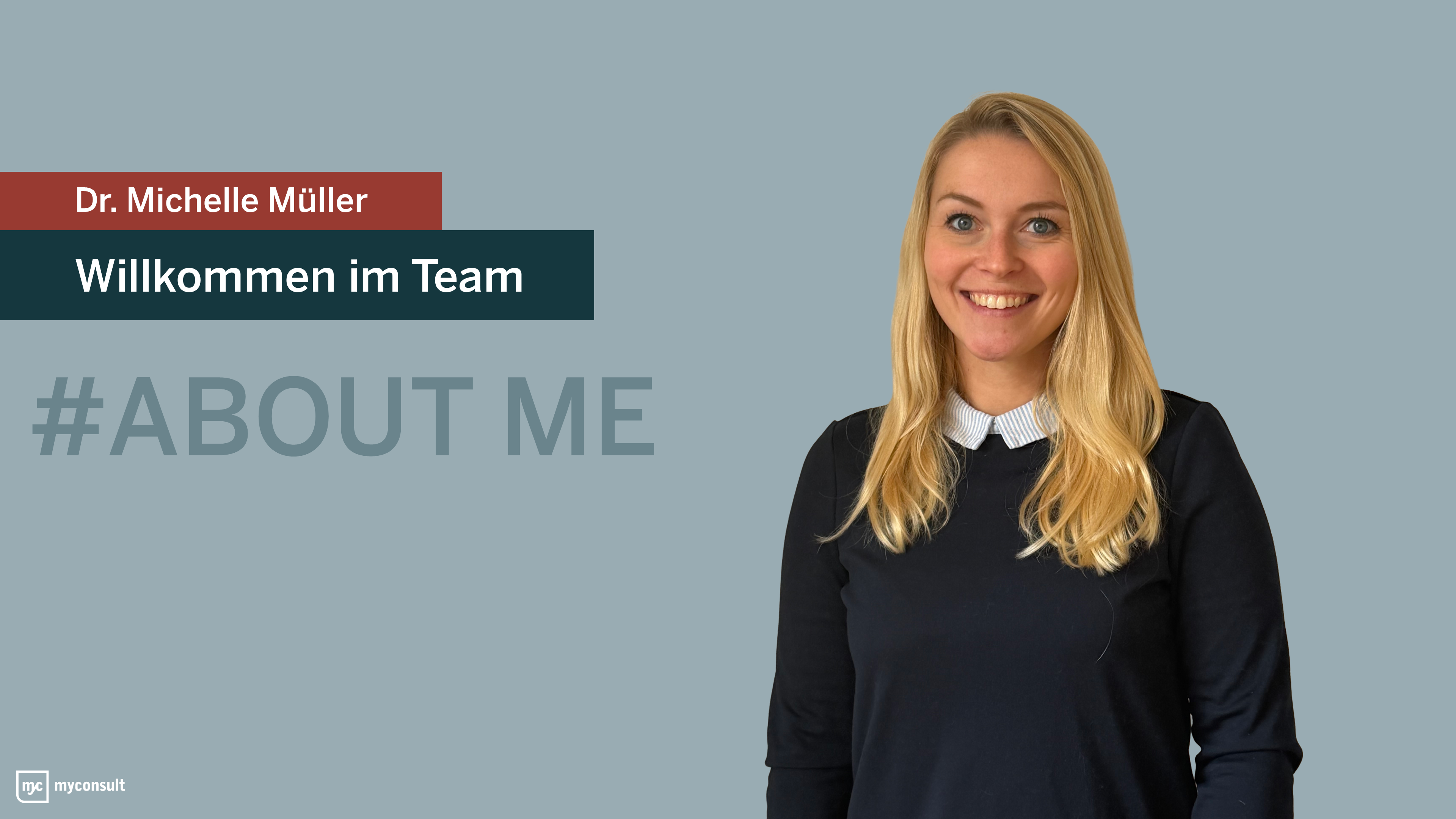 Willkommen im Team, Dr. Michelle Müller!