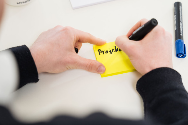 Projektnotizen machen