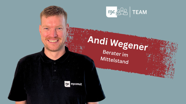 Titelbild vom Get to know us Interview mit myconsult Berater Andreas Wegener